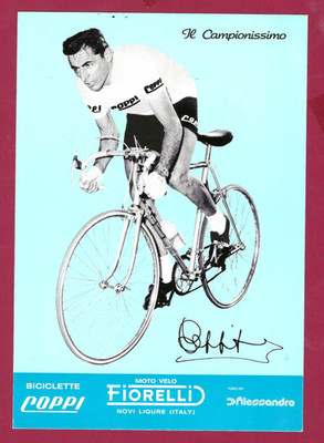 Fausto Coppi +1960  - Italien  cycling  ciclista - Tour de France Sieg 1949