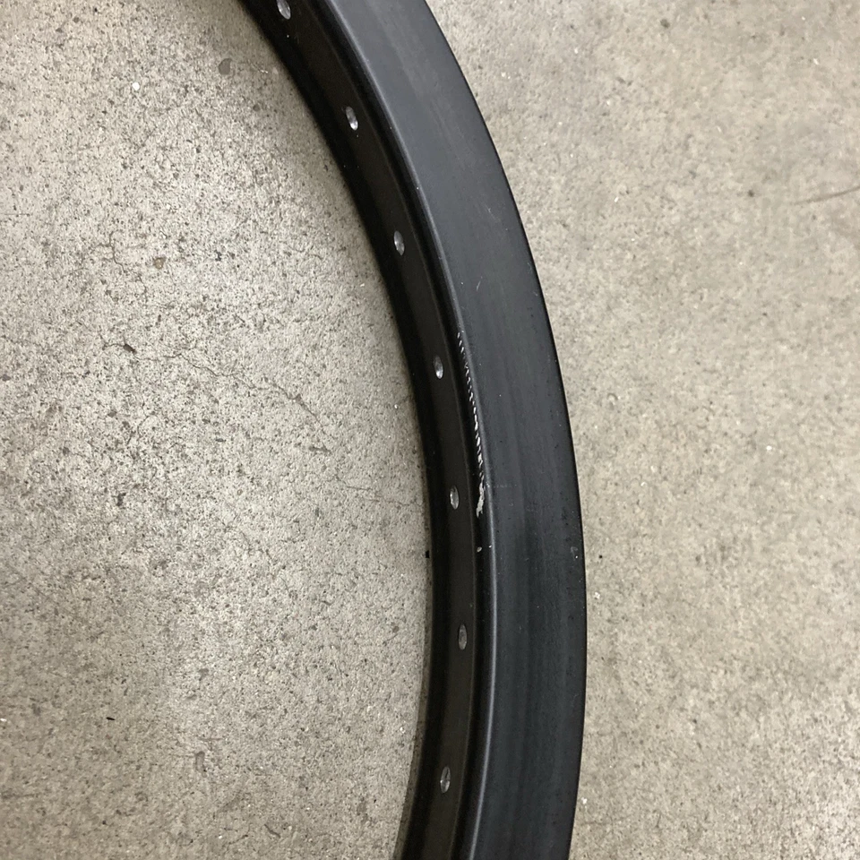 Llantas Alex Y22 BMX 48 HoleFreestyle 20" llanta negra nueva stock antiguo vintage Foto 3 de 4