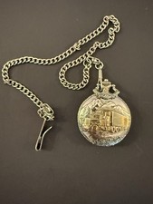 Vintage Field Ranger Pocket Watch Quartz Japan Movement, Functional