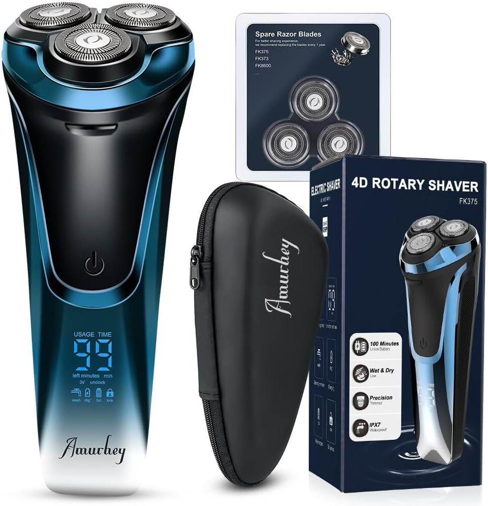 OFFERTA: Rasoio Elettrico 3 Lame Ricambio Wet & Dry - Spedizione Lampo