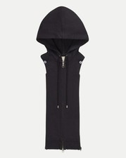 Veronica Beard Black Hoodie Dickey Insert For Jacket Blazer NWT 00-14 175