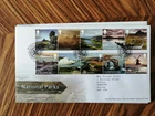 GB 2021 NATIONAL PARKS FDC 14.01.2021 with BAKEWELL postmark