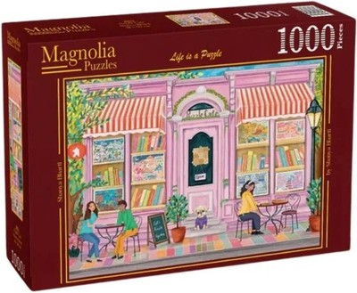 NEW Magnolia 1000 Pieces Jigsaw Puzzle Puzzle Cafe 9+ Ages