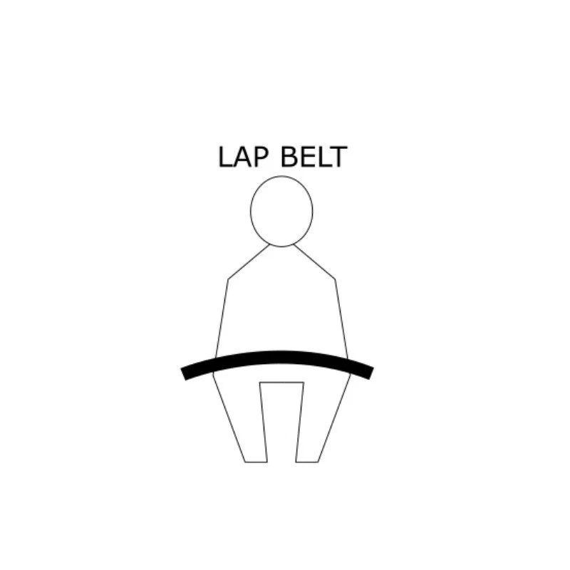 Rear Seat Belt Kit For Nissan Skyline 1973-88 2 Door Coupe - ADR Approved - image 3 of 4