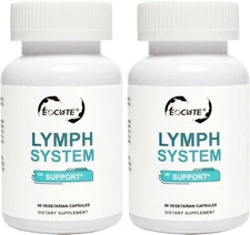 EOCUTE Lymph System Support Supplement - Lymphatic Drainage Supplement with E...