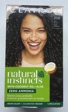 Clairol Natural Instincts Soft Black 2SB Demi Permanent Hair Color Rinse Sealed