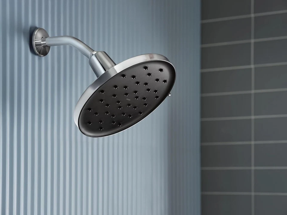 Moen 220R3 Verso Cromo Ajustable 9" Diámetro Spray Cabezal Ducha de Lluvia Foto 2 de 4