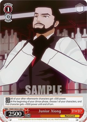 Junior Xiong - RWBY/WX03-066 - C Near Mint Weiss Schwarz RWBY