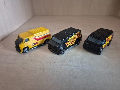 Corgi Juniors Konvolut 3 US Vans Hot Rod Custom Van Chevy Vantastic ca. 1:60