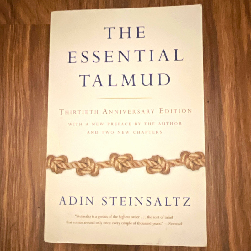 Adin Steinsaltz The Essential Talmud 30th Anniversary Edition Paperback