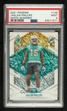 2021 Panini Phoenix Rookie White Shimmer Jaelan Phillips #148 PSA 9 MINT 0t2e