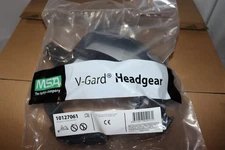 MSA V-Gard Headgear: General Purpose, Black HDPE, without Visor - 10127101