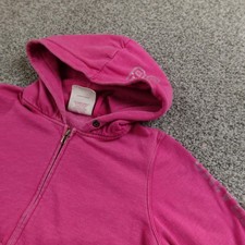 PINK Victorias Secret Hoodie Womens S Pink University Full Zip Sweatshirt Y2K