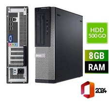 PC Dell Optiplex 3010 I3-3240 RAM 8Go HDD 500Go WINDOWS 11 PRO OFFICE 2024