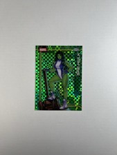 2026 Topps Chrome Marvel - She Hulk #151 X-Fractor Green Color Match /99