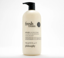 philosophy super-size fresh cream shower gel 32oz