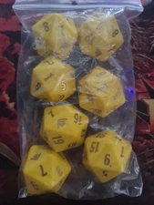 MTG Promo Life Counter Spin down Die Dice Gold Nugget Oversized Magic