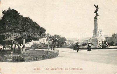 Nice Alpes Maritimes Le Monument du Centenaire