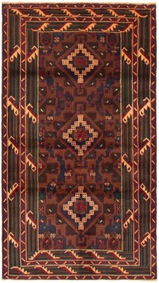 3'10'' x 6'8'' Vintage Hand Knotted Area Rug Traditional Oriental Wool Carpet