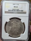 1883-O NGC MS63 Morgan Dollar