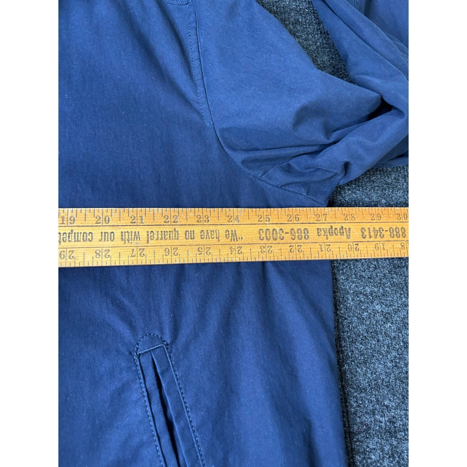 NWT Roundtree & Yorke The Cross Season Jacket Navy Blue Size XL Casual Coat - product detail image 3