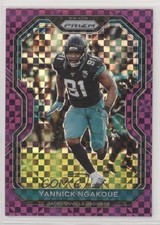 2020 Panini Prizm Purple Power Prizm 49/49 Yannick Ngakoue #99 a8x