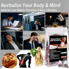 Ginseng-infused Eight Treasure Tea Kidney Ginseng Wolfberry Mulberry Health