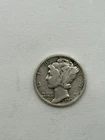 1919 Mercury Dime VG
