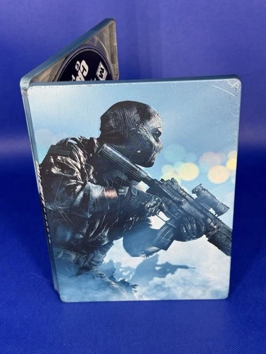 Call Of Duty Ghosts Hardened Steelbook Xbox 360 TESTED AND WORKS COMPLETE IN BOX