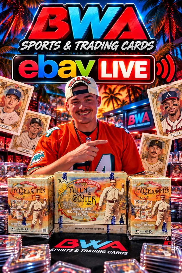 2026 TOPPS ALLEN AND GINTER ! WITH DOLPHIN