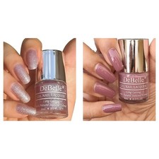 DeBelle Gel Nail Polish Combo of 2 Ophelia , Majestique Mauve - 8ml Each