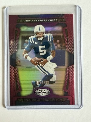 2025 Panini Certified - Anthony Richardson #42 Mirror /299 FB4