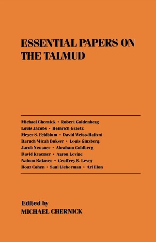 Essential Papers on the Talmud - 9780814715055