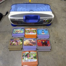 VTech V.Smile V-Motion Active Learning System Console with 7 Games - Tested