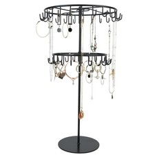 jewelry storage rack Rotating Jewelry Display is used to organize and store n...