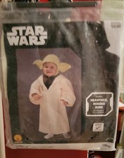 STAR WARS YODA Toddler Costume 2T - 3T NEW