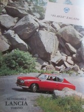 Lancia FLAVIA ZAGATO Advertising Advert ORIGINAL 1964