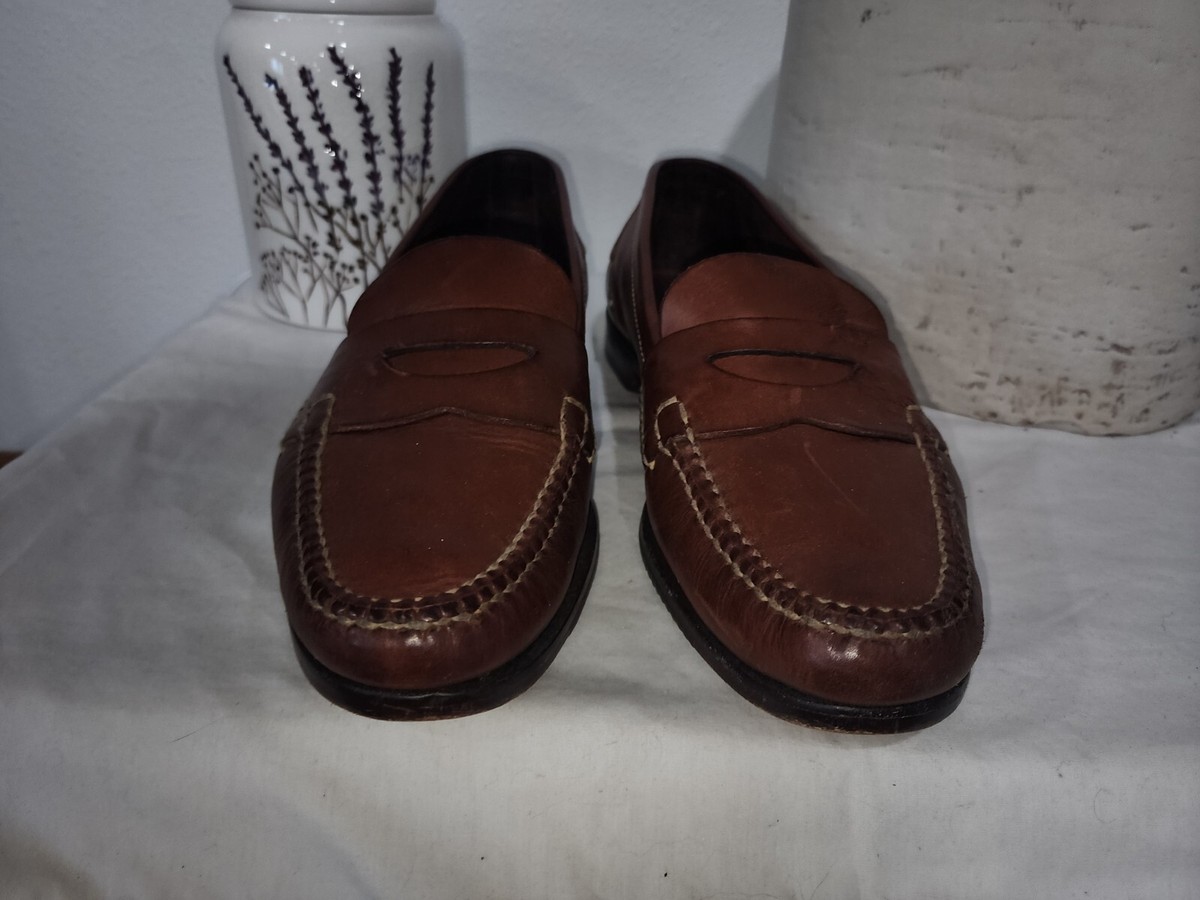 Cole Haan Brown Classic Penny Loafers Sz 10 1/2 M Brazil  display picture 1