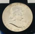 1951-D Franklin Half Dollar #3197