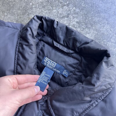 Vintage 90s Polo Ralph Lauren Down Puffer Jacket Mens Size XL