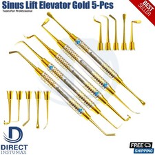 Sinus Lift Elevators-Curettes Sinus Lifting Implant Graft Surgery INSTUMAX® 5PCS