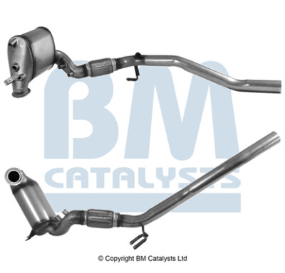 BM CATALYSTS BM11118 Soot/Particulate Filter, Exhaust System for Audi, Seat, Skoda