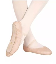 New BLOCH DanSoft Pink Ballet Dance Shoes Slipper S0205L Ladies Size E5.5 E5.5