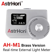Silver Version AstrHori AH-M1 Light Meter Real-time External Camera LightMeter