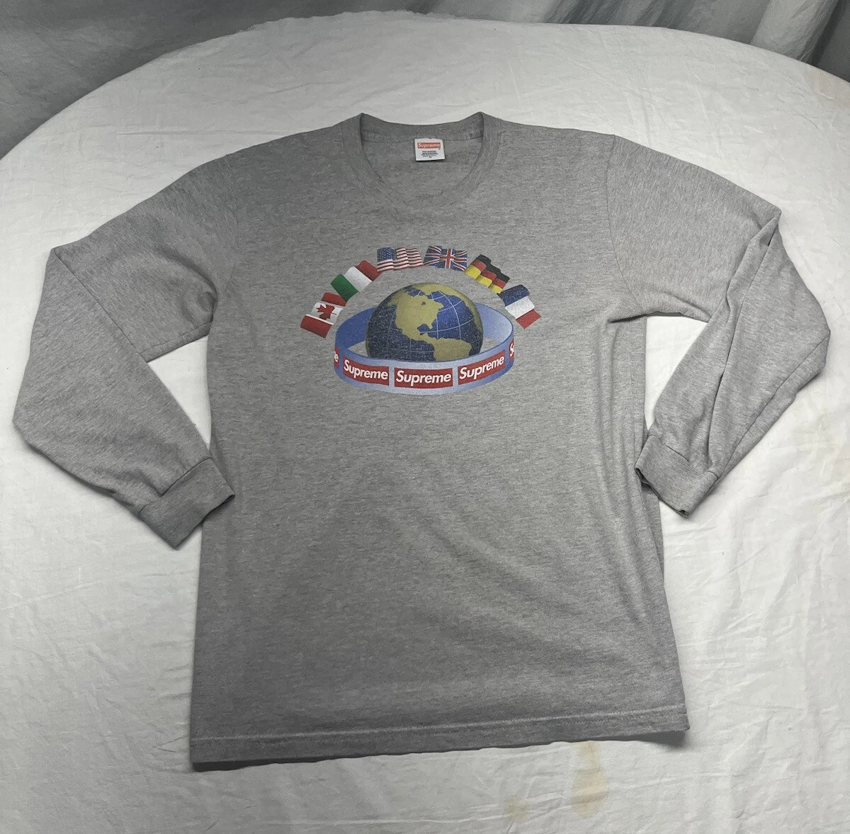 Supreme worldwide sales long sleeve