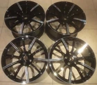 XHL Set of MINT 20" GENUINE Aston Martin Vantage (2017-) black d/c alloy wheels