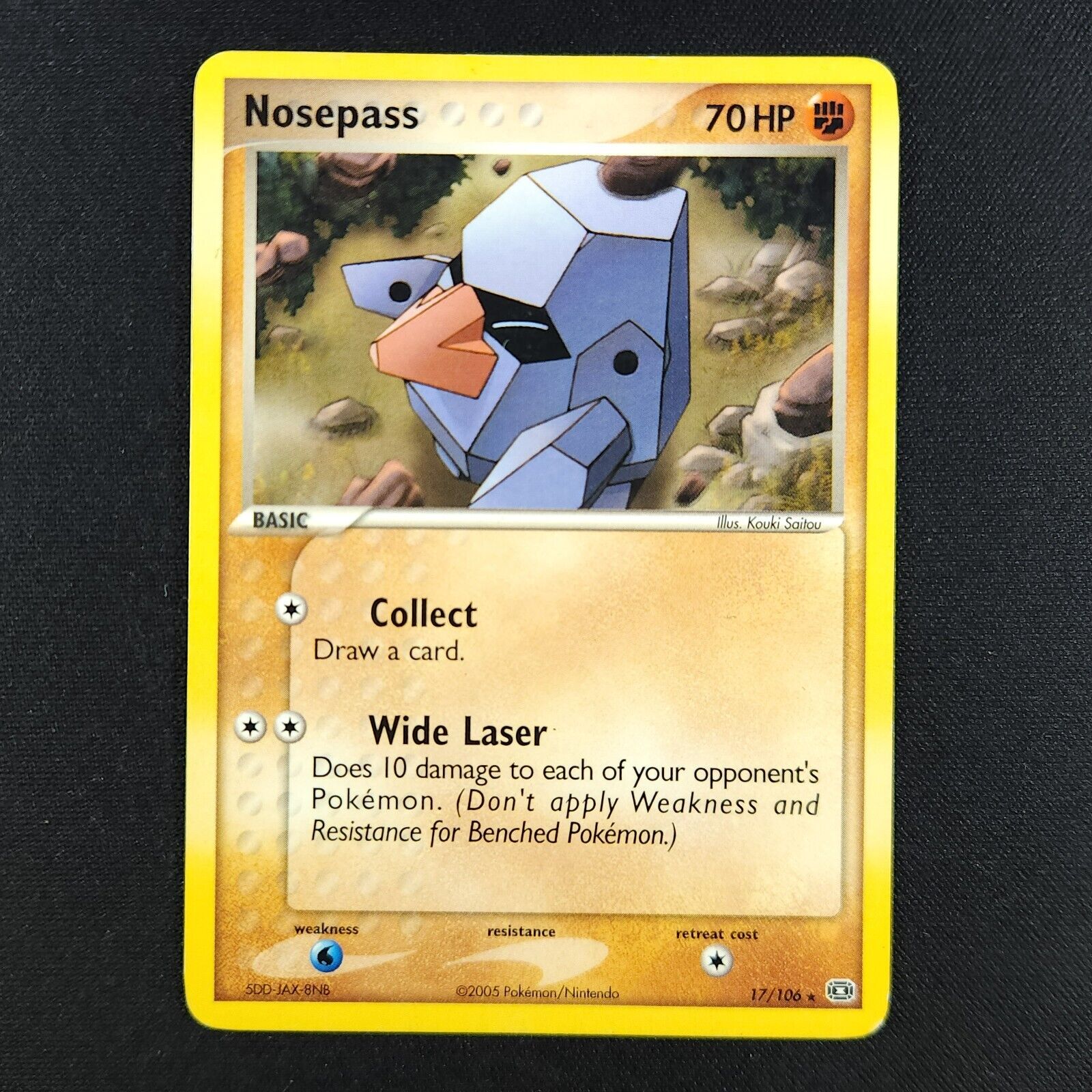 Nosepass 17/106 - EX Emerald - Pokemon Card