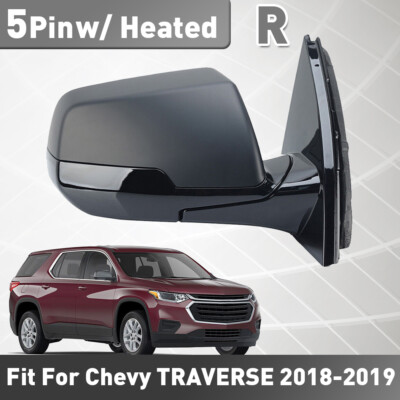 Mirror W/Power Heated 5Pin For Chevrolet Traverse 2018-2019 Right Side Primed