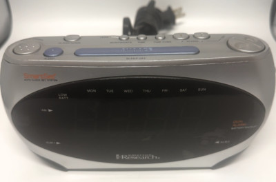 Emerson Research Smart Set Jumbo Display Dual Alarm Clock AM/FM Radio CKS1862
