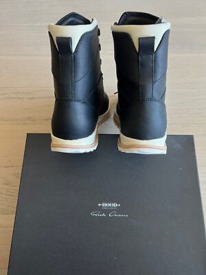 Rick Owens Hood Rubber Grafton Boots dirt Ramones Sneakers Boots